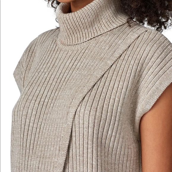 THAKOON COLLECTIVE
CAMEL CROSS FRONT TURTLENECK - Picture 2 of 5